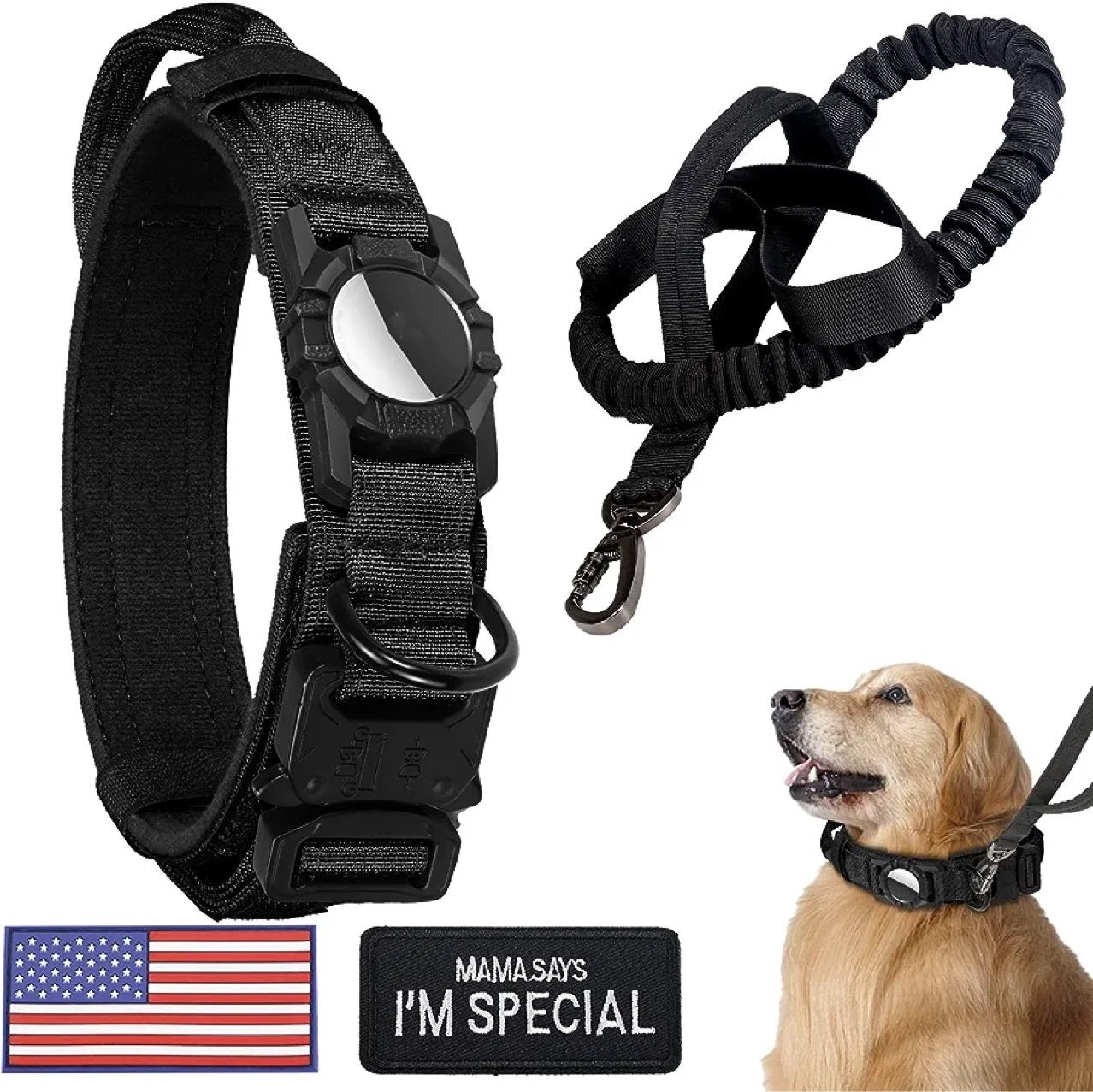 Waterproof Dog Collar Airtag Protective Cover Pet Collar