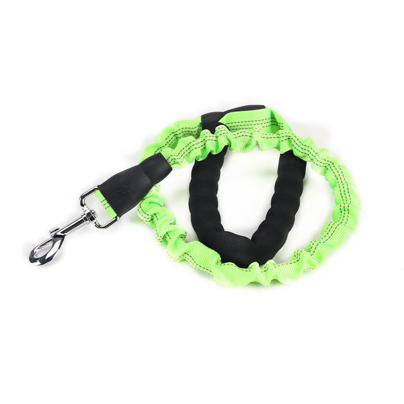 Dog Hand Holding Rope Walking Dog Lengthened Dog Leash