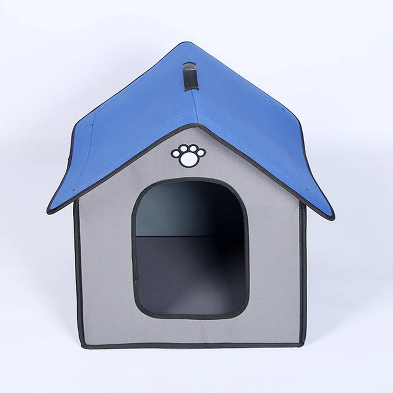 Medium Dog House Outdoor Waterproof Soft Comfortable Pet House Chew Proof Removable Small Dog Bed Pet Sleeping Mat Portable